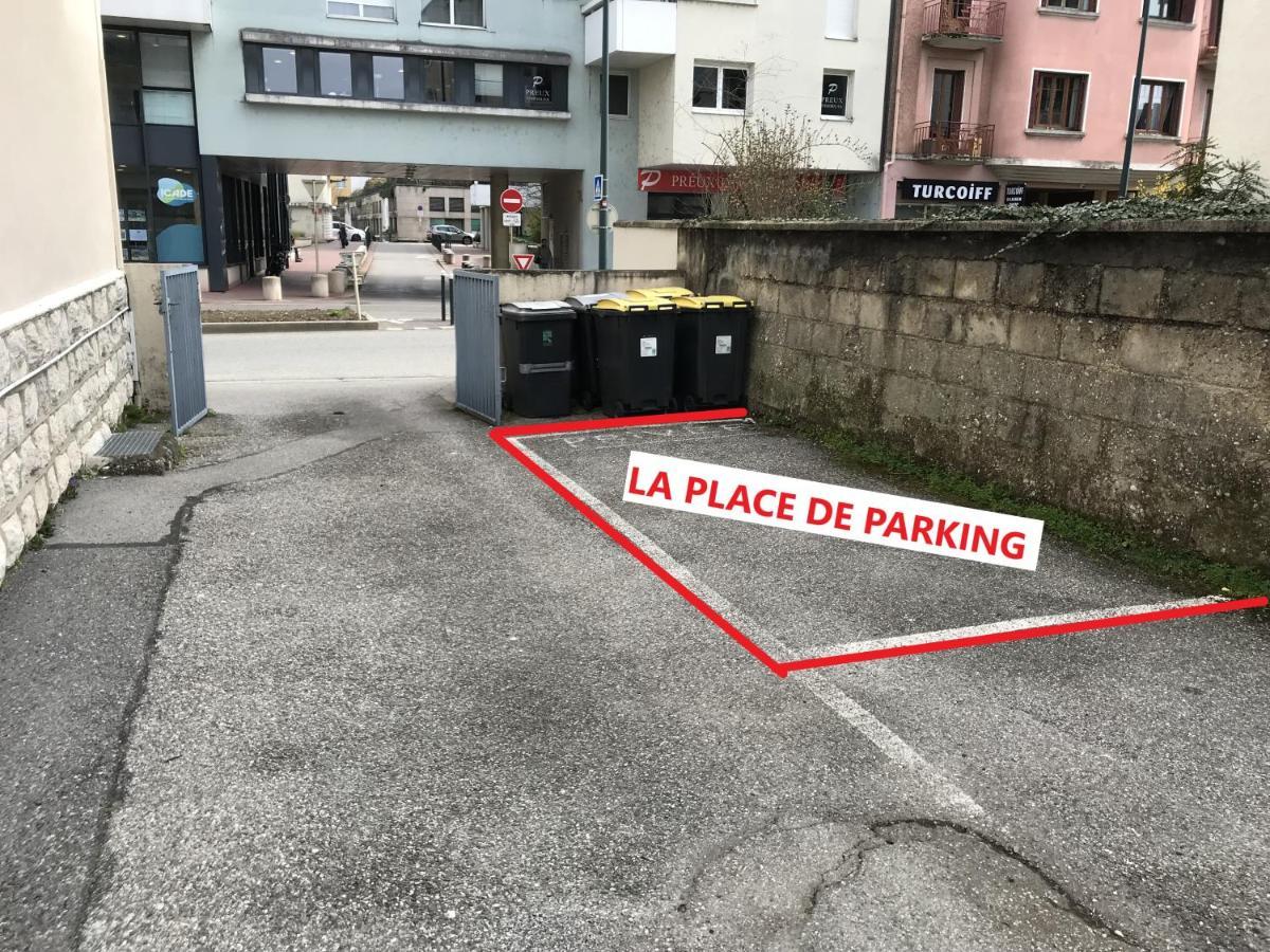 Studio + Balcon + Parking - Ultra Centre Apartman Annecy Kültér fotó